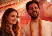 Lily James and Shazad Latif as best friends Zoe and Kazim