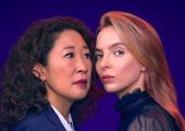 Killing her softly: Eve (Sandra Oh) and Villanelle (Jodie Comer)