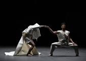 Lean in: Emily Suzuki and Fernando Carratala Coloma in The Rite of Spring by Mats Ek