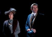 Emma Fielding (Elizabeth) and Charles Edwards (George VI) in the stage production of 'The King's Speech'