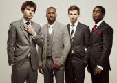 Method Men: (from left) Lewis Wright, Shane Forbes, Tom Farmer, Nathaniel Facey