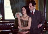 Good-bye to all that modesty: Laura Riding (Dianna Agron) and Robert Graves (Tom Hughes)