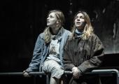 Tender connection: Faye Marsay and Natalia Tena in 'Europe'.