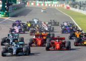 Gone racin': F1 charges off the starting grid