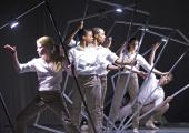 You've been framed: unwieldy props make life difficult for Rambert dancers in Alexander Whitley's 'Frames'