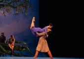 Summer's lease: Francesca Hayward as Perdita and Marcelino Sambé as Florizel in Christopher Wheeldon's three-act ballet The Winter's Tale
