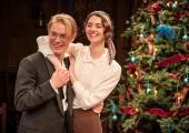 Charles Marlow (Freddie Fox) on easy terms with Kate Hardcastle (Tanya Reynolds)