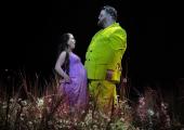 Heavenly bliss? Semele (Joélle Harvey) and Jove (Stuart Jackson)