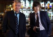 Back from the nearly-dead: Martin Shaw (left) as Gently, with Lee Ingleby as DS John Bacchus
