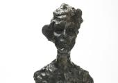 Annette VI (detail), 1962, among a number of portrait busts of the artist's wife