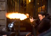 A woman's work is never done: Gina Carano aims straight in Soderbergh's 'Haywire'