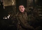 She's been training for this: Maisie Williams as Arya Stark in 'The Long Night'