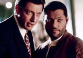 Jeff Goldblum as a sleazy lawyer with ambitions in the drug trade; Laurence Fishburne as the undercover cop