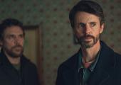 Tartan noir: Matthew Goode as DCI Carl Morck (right), Jamie Sives as  DI Hardy