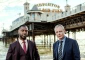 Brighton beach memoir: Richie Campbell as Glenn Branson, John Simm as Roy Grace