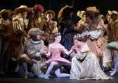 Time to sleep: Grant Rae, Alina Cojocaru,  Jane Haworth and company in English National Ballet's 'The Sleeping Beauty'