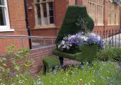 The Blackheath Conservatoire's distinctive flowery piano
