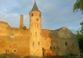 Haapsalu Cathedral and Castle in the interval of the opening performance, Handel's 'Israel in Egypt'