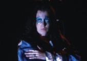 Hawkwind's dancer Stacia, seen during the "Space Ritual" tour
