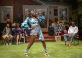 Andi Osho and the cast of Fat Ham - she will survive too!