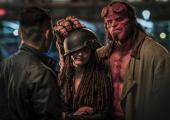 Alice (Sasha Lane) and Hellboy (David Harbour)