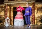 Grrrl power: Anna Savva as Hope and Adam Gillen as Henry VIII
