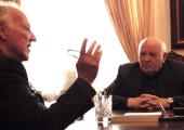 'Herzog is very much the interpolator, his hands (and glasses) circulating almost flightily, Gorbachev statuesque'