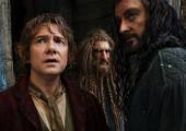 Carry on burglar: Bilbo (Martin Freeman) with Thorin (Richard Armitage, right)