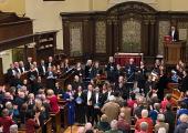 After the performance in St Ann's Dawson Street