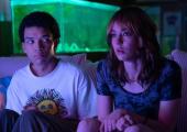 Transfixed: Justice Smith and Brigette Lundy-Paine in 'I Saw the TV Glow'