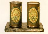 Jasper Johns playfully inverted Duchamp's idea of the readymade with Painted Bronze (Two Ale Cans), 1960