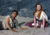 James Mason and Arlene Dahl in Journey to the Centre of the Earth
