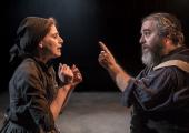 The Mama and the Papa: Golde (Judy Kuhn) argues with husband Tevye (Andy Nyman)