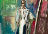 Julian Schnabel Untitled (Self Portrait), 2014