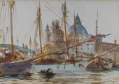 John Singer Sargent, 'The Church of Santa Maria della Salute, Venice', c.1904-9