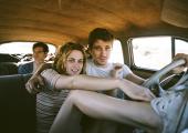 'We needed to feel safe and completely willing to lose control with each other': Kristen Stewart with Sam Riley and Garrett Hedlund in 'On the Road'