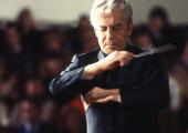 Herbert von Karajan conducting in 1978
