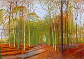 David Hockney, 'Woldgate Woods, 21, 23 and 29 November 2006'