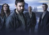 Amanda (Clare Dunne), Michael (Charlie Cox), Eamon (Ciaran Hinds) and Frank (Aidan Gillen)