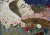 Gustav Klimt, Ria Munk on Her Deathbed, 1912
