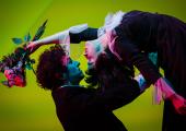Stratospheric elation: Marc Antolin and Audrey Brisson as Marc and Bella Chagall