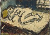 Leon Kossoff: 'Nude (Autumn Morning)', 1971