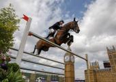 Riding to glory: Nick Skelton on Big Star at the London Games.