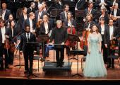 Will Liverman, Antonio Pappano, Natalya Romaniw and members of the London Symphony Orchestra