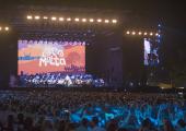 10,000 people attended The Granaries in Valletta for the evening's performance