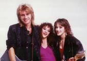 Little Girls, with a guy. From left: Kip Brown, Michelle Maso, Caron Maso