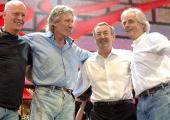 Pink Floyd reunite for Live 8 in Hyde Park, July 2005