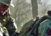 Mark Wahlberg and Taylor Kitsch pictured just as things get seriously ugly in 'Lone Survivor'