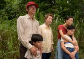 Working the land: Jacob (Steven Yeun), David (Alan Kim), Soonja (Youn Yuh-Jung), Monica (Yeri Han), Anne (Noel Kate Cho)