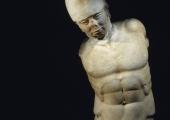 Marble statue of warrior, Akragas, Sicily, c.470 BC